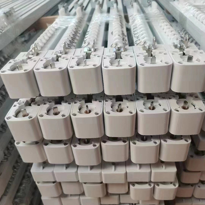 Dubbele spoornummer Aluminium gordijn spoor voor gemakkelijke bediening en lichtgewicht ontwerp