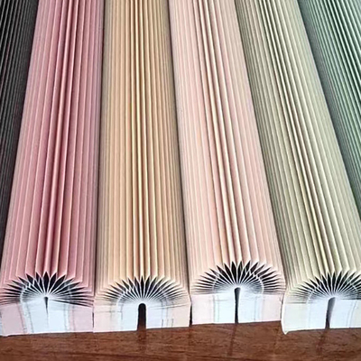 16-20-26-38-45 mm honingraat blinds Hou uw ruimte koel en stil met geluidsisolatie