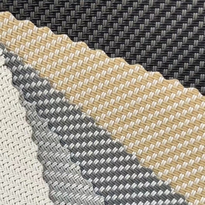 Polyester/glasvezel/linnen zachte en gladde rolblindstof voor sierlijke huistekstiel