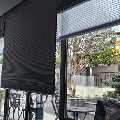 Handmatige open honingraat blinds aanpassing voor langdurige en vervaagingsbestendige kleuren