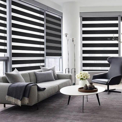 Winddichte zebra blinds voor praktische insectenbestrijding in keukens en badkamers