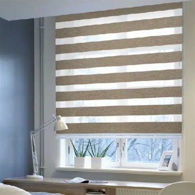 Winddichte zebra blinds voor praktische insectenbestrijding in keukens en badkamers