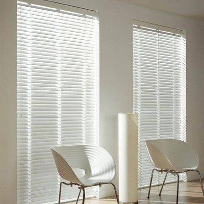 Op maat maat horizontale structuur raam Shangrila blind met 24 uur na-verkoopservice