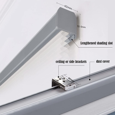 WELLSOURCE handleiding draadloos dag en nacht cellulaire schaduw niet-blackout licht filteren honingraat stof voor thuis, kantoor,