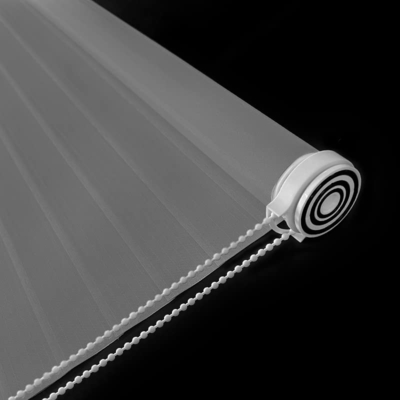 WELLSOURCE No Drill 2&quot;Shangri-la Shades Spanning Inside Mount Expansion Window Blind, Custom Size