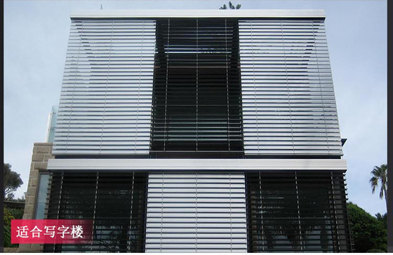 Handmatig open type geavanceerde aanpassing aluminium spoelen blinds voor een verfijnde look