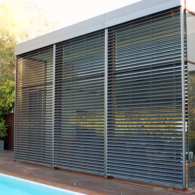 Handmatig open type geavanceerde aanpassing aluminium spoelen blinds voor een verfijnde look