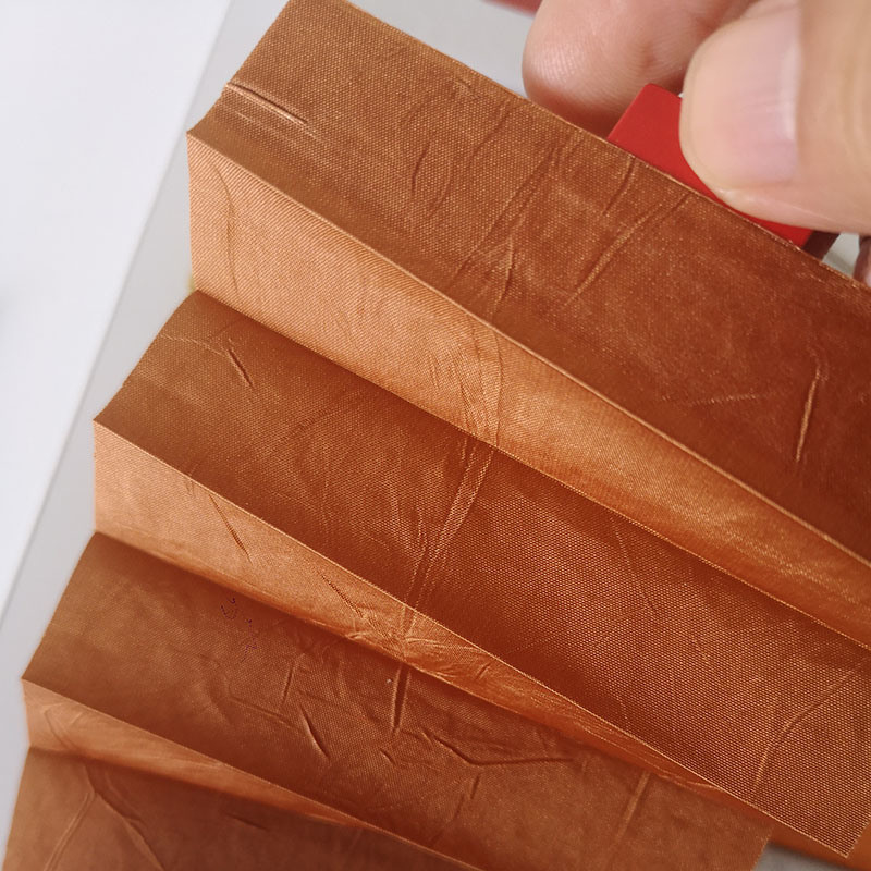 Aanpassingsverzoeken Kies Duurzame Pleated Blinds Stof met handmatig open type