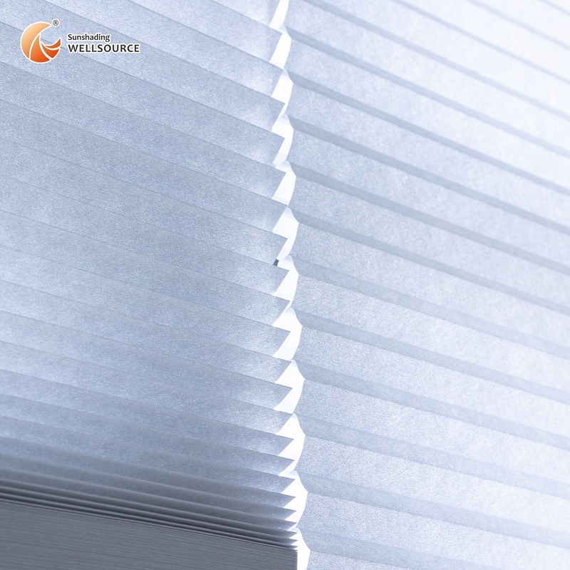 Transformeer uw huis met moderne verfijnde pleats blinds stof 16-20-26-38-45mm
