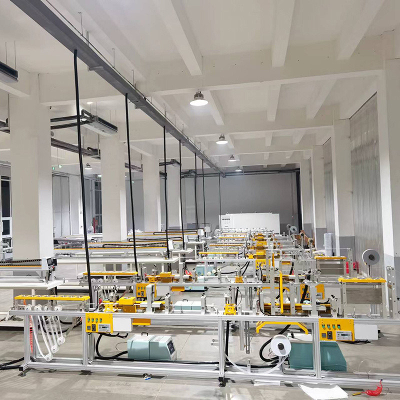 Draagbare en compacte honingraat blinds maken machine semi-automatisch aangepast voor mobiel