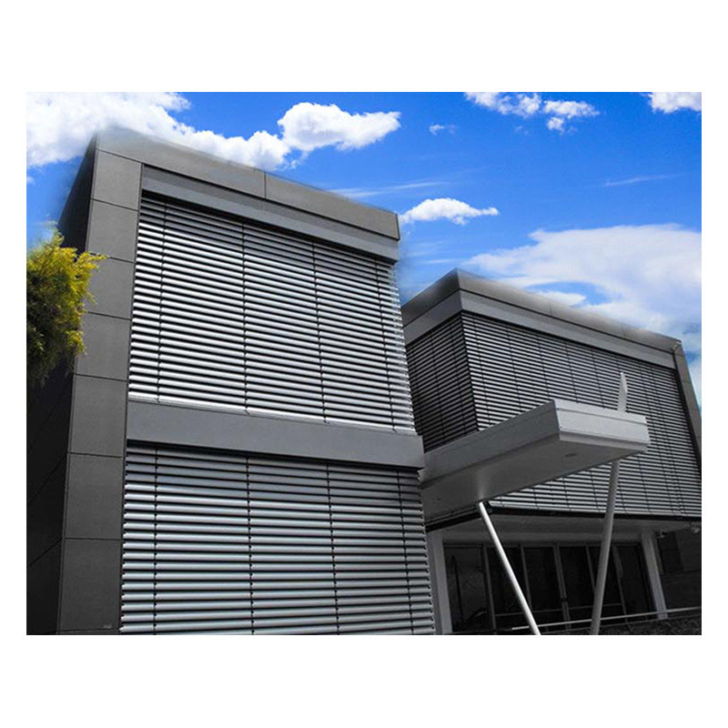 Handmatig open type geavanceerde aanpassing aluminium spoelen blinds voor een verfijnde look